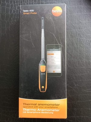 testo 405i Smart Probe Thermo Anemometer mit Smartphone-Bedienung 05601405
