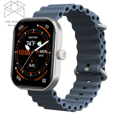 MEGA Smartwatch with 2.02" AMOLED Screen/Answer & Make Calls/Sleep Monitoring/He
