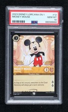 2023 Disney Lorcana - The First Chapter 1 Mickey Mouse True Friend PSA 10 GEM MT