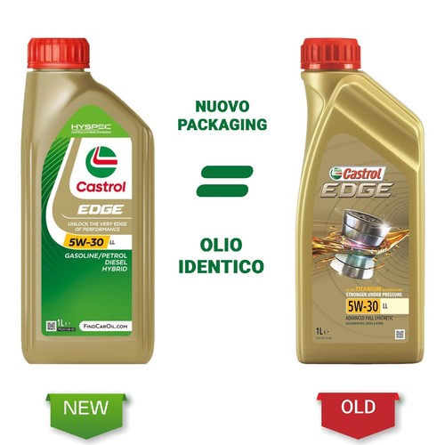 OLIO CASTROL LL 5W30 KIT 6LT + FILTRO - Foto 6 di 9