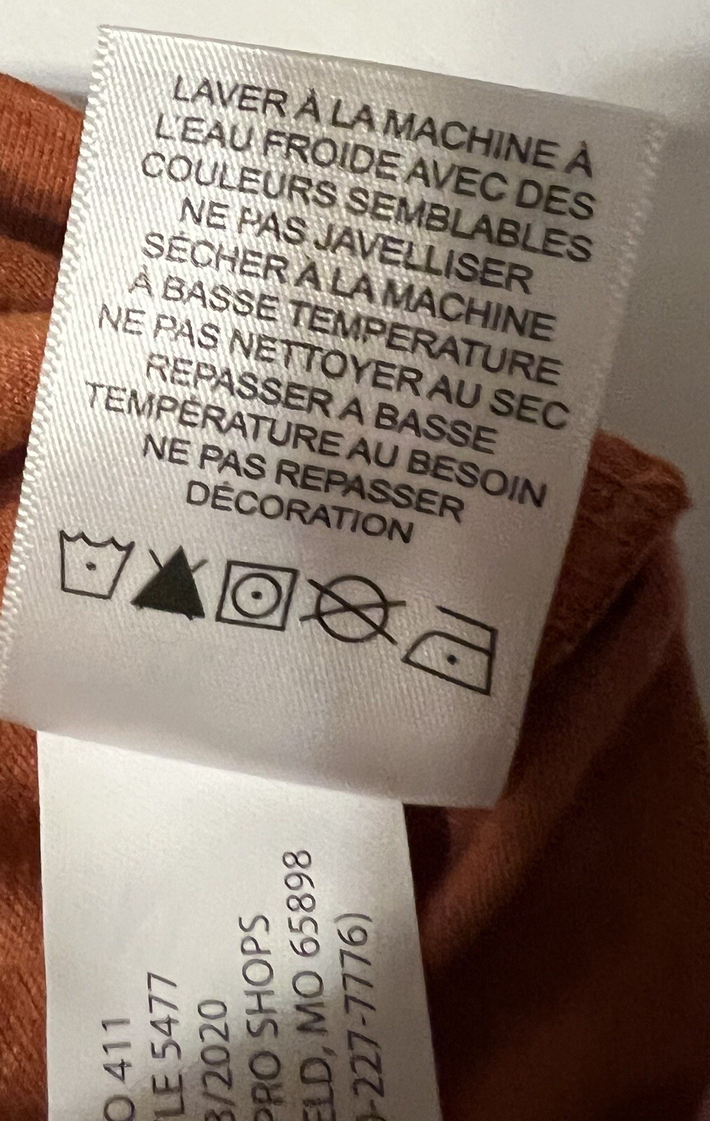 Bass Pro Shop Medium Men’s Tshirt Orange With Deer Graphic And Saying 