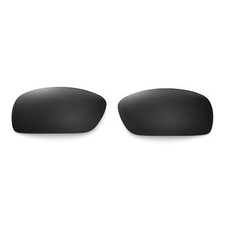 Walleva Polarized Black Replacement Lenses For Ray-Ban RB4075 61mm Sunglasses