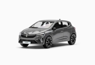 NEW RENAULT CLIO V 5  TECHNO  GREY 2023 E-TECH HYBRID 1:43 NOREV (DEALER MODEL)