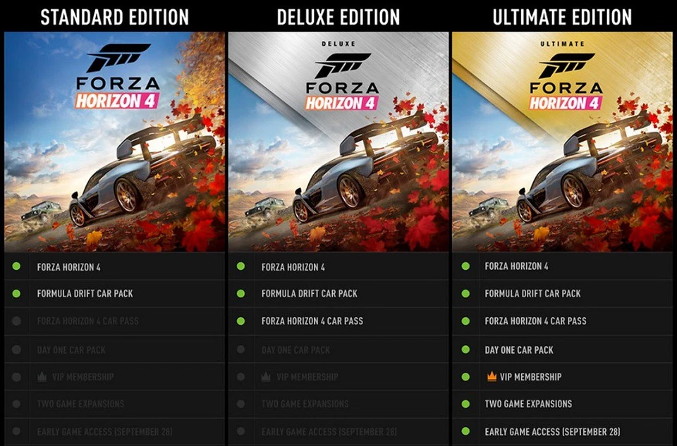 Forza Horizon 4 ULTIMATE EDITION Xbox ONE /SERIES X|S /Windows 10 PC [US KEY] - Image 3 of 4
