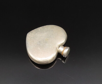 TIFFANY & CO 925 Sterling Silver Vintage Love Heart Perfume Bottle