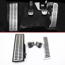 Para VW Golf MK6 Jetta MK5 Vento Gas Combustible Freno Embrague Reposapiés Pedal Accesorios