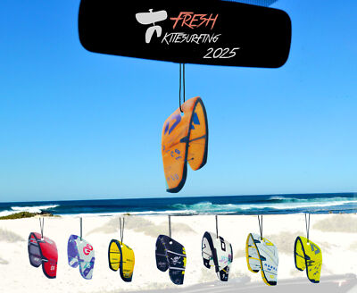 Kiteboarder Geschenk Kites Auto Lufterfrischer - Zephyr Rush Fresh...