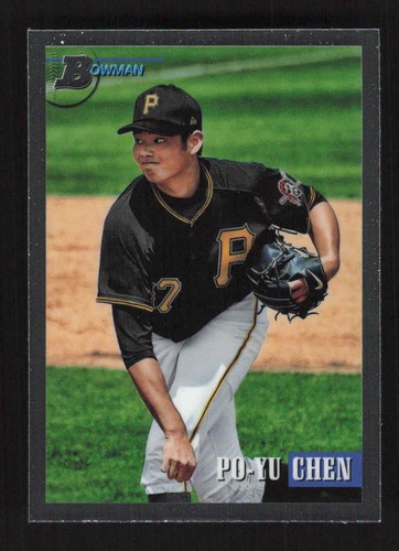Po-Yu Chen  2021 Bowman Heritage  Chrome Pittsburgh Pirates #149 - Imagen 1 de 2