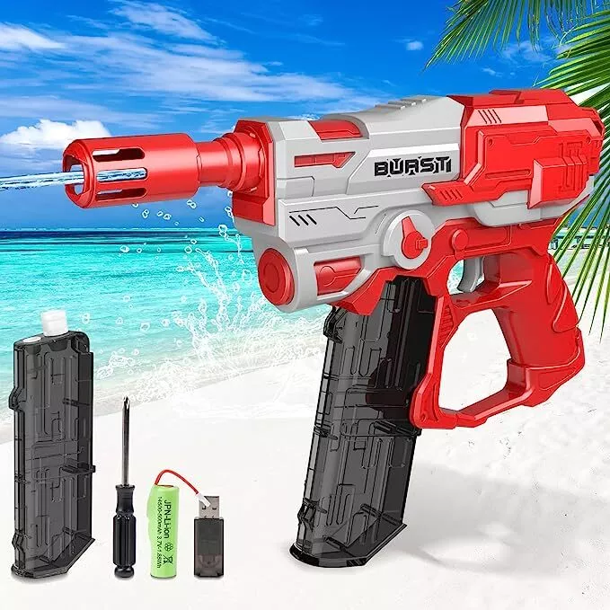 VATOS Toy Gun for Nerf Guns - Automatic Machine Gun