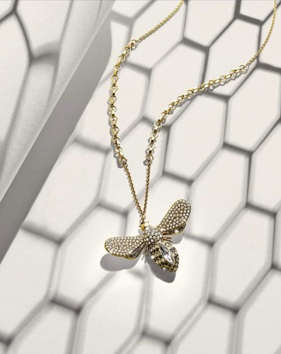 Swarovski Lisabel Gold-Plated Bee Long 