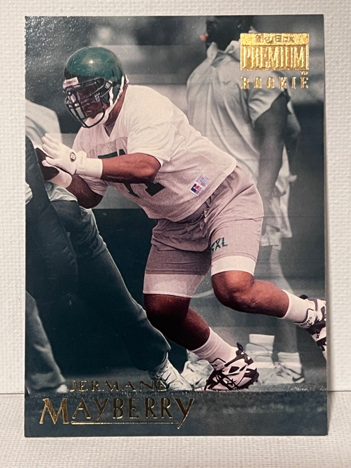 Jermane Mayberry 1996 Skybox Premium - #210 (RC) Philadelphia Eagles