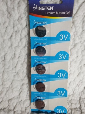 Insten Lithium 3vButton Cell Battery