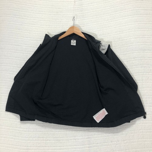 Nike Kids Track Jacket Full Zip Lightweight Black Gray Size Large (14/16) - Picture 4 of 9