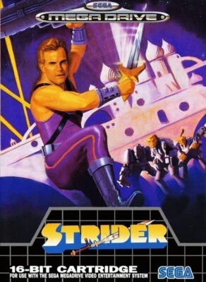 SEGA Mega Drive Spiel - Strider 1 mit OVP sehr guter Zustand