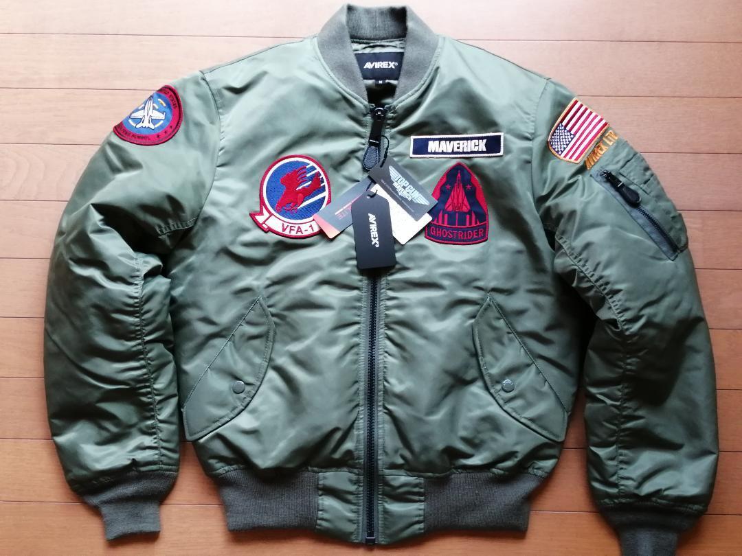 AVIREX MA-1 Flight Jacket Top Gun Maverick Model Size M