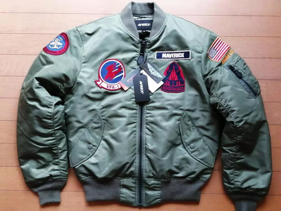 AVIREX MA-1 Flight Jacket Top Gun Maverick Model Size M | eBay