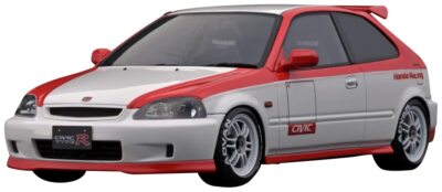 Ignition Model Civic Type R 赤 1/18 1/18 Ignition Model Honda Civic EK9 Type R White/Red Free