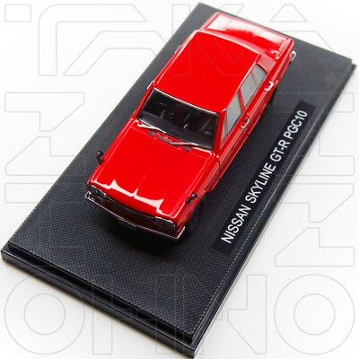 NISSAN SKYLINE 2000 GT-R PGC10 HAKOSUKA 1969 EBBRO 1:43 44024 RED