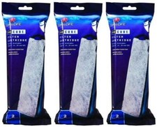 Coralife BioCube Filter Cartridges 6 Pack Keeps Aquarium Water Clear and Fresh