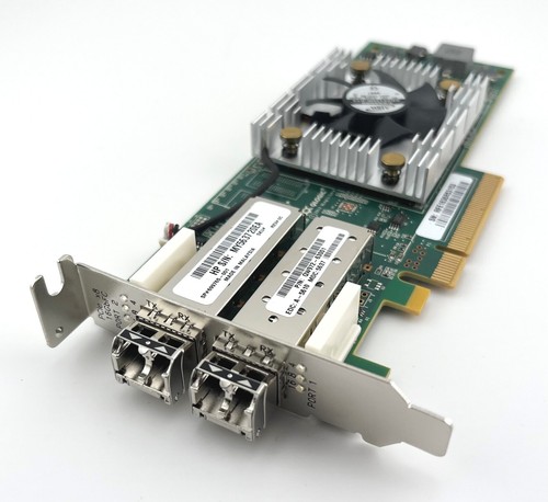 HPE QW972A StoreFabric SN1000Q 16GB 2-port PCIe Fibre Channel HBA - Low Profile - 第 1/4 張圖片