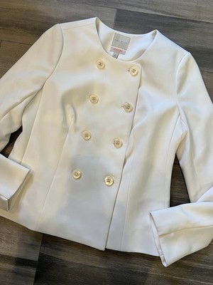 NWT The Limited The Scandal White Blazer Jacket- Medium
