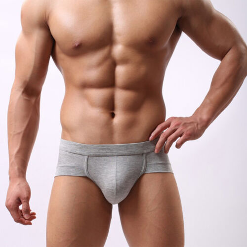 Men's 1-3Pack Brief Underwear Comfort Stretch Sexy Slip Panties Low Waist Trunk - Picture 4 of 21