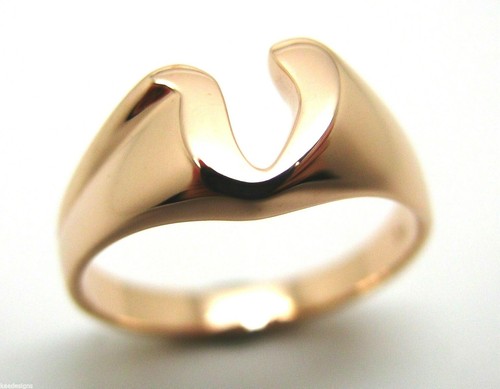 Genuine 9ct 9k Solid Yellow Or Rose Or White Gold 375 Large Initial ...