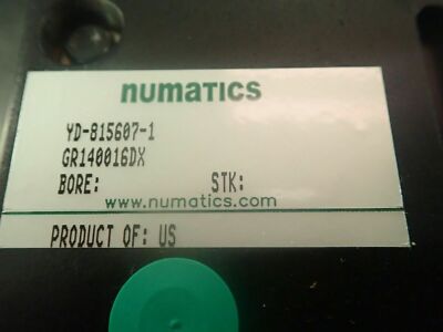 ASCO Numatics Pneumatic Grippers, M/N: GR140016DX *SAMEDAY SHIP AVAILABLE
