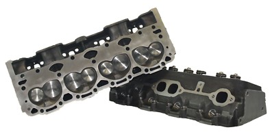 シボレー350ci vortecヘッドエンジン部品。 Chevy 350 5.7 VORTEC Cylinder Head PAIR 906 / 062 + Head Gasket