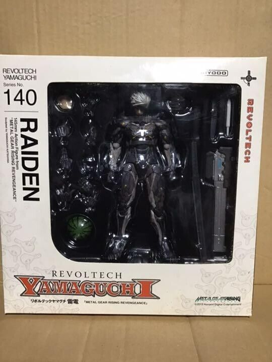 Kaiyodo Revoltech Yamaguchi 140EX Metal Gear Rising Revengeance Raiden –  Lavits Figure