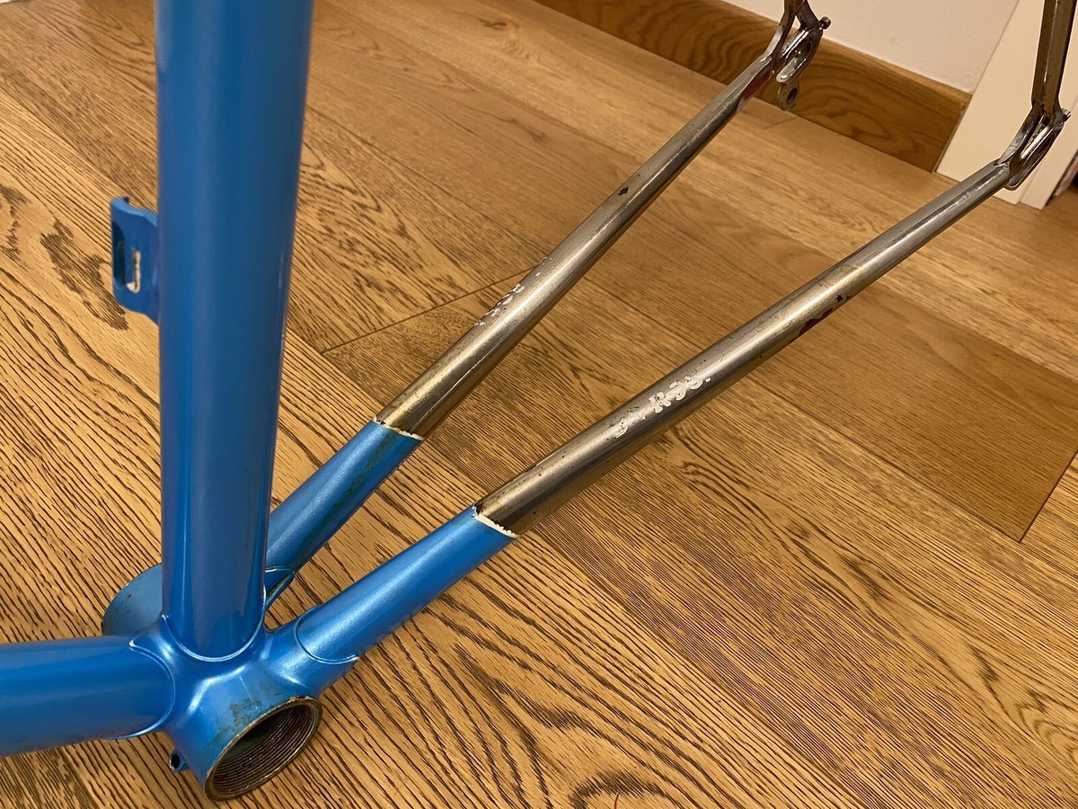 DE ROSA PROFESSIONAL SLX VINTAGE 56x56 STEEL FRAMESET - PLEASE NO