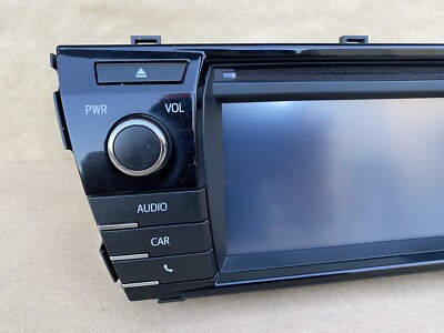 2014-2016 Toyota Corolla OEM Touch Screen CD Player Head Unit