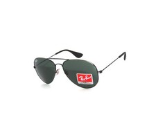 Ray Ban 3558 9139/71 58 Antique Black Sunglasses RB3558 Rayban