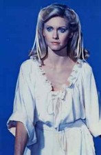 Olivia Newton John White Dress Walking Beautiful 4x6 Picture Celebrity Print