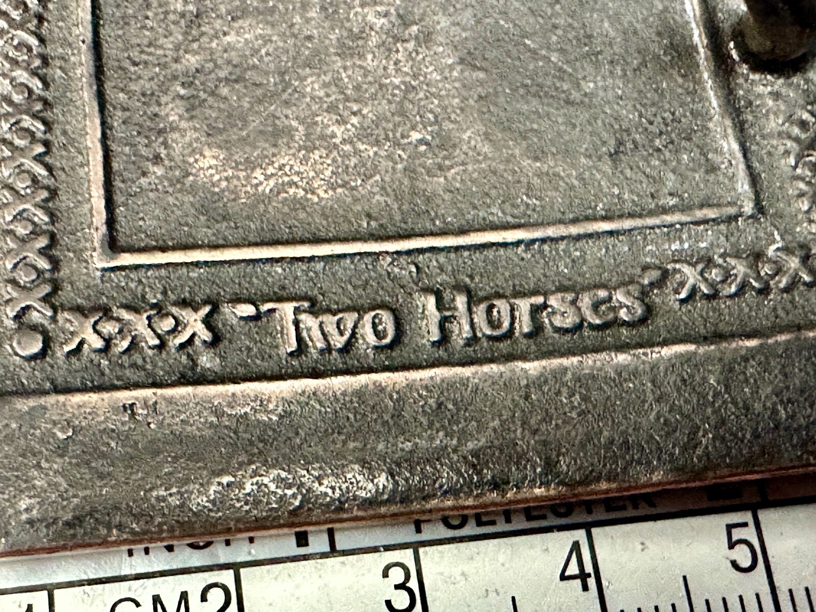 Two Horses Tech Ether Guild Solid Brass Art Vinta… - image 7