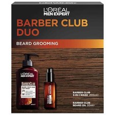L'Oréal Men Expert Barber Club Duo Beard Grooming Set Wash Oil
