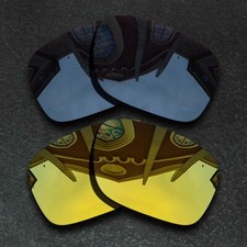US Black Gold Polarized Replacement Lenses For-Oakley Holbrook OO9102