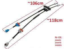 CAVO COMANDO CAMBIO MARCIA FRIZIONE PER CITROEN C2 03- C3  I 02- C3 II 09-