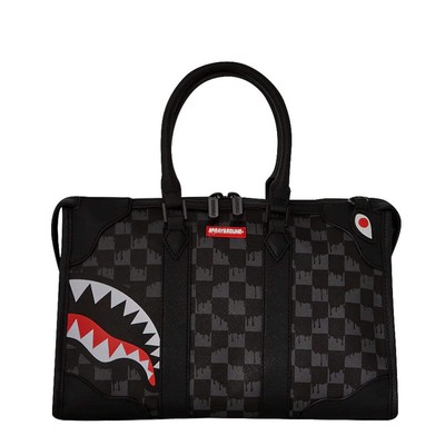 NEW Sprayground - Borsa a mano Drip Check Shark Limited Edition - 910D6568NSZ -