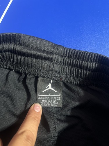 Air Jordan Athletic Shorts Youth Boys Size Medium (10-12) Black - Picture 4 of 5