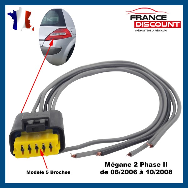 Reparatur RüCklicht Platte TüR GlüHbirne Kompatibel Renault Megane 2 Phase 2-image