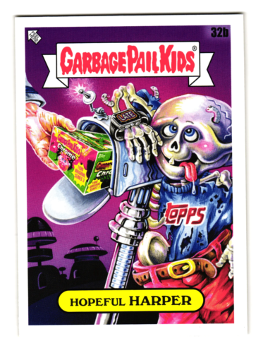 Hopeful Harper 32b 2020 Topps Garbage Pail Kids 35 Years Of GPK - Picture 1 of 2