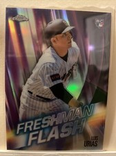 2019 Topps Chrome Freshman Flash Refractors #FF-15 Luis Urias San Diego Padres
