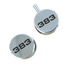 Small Block Chevy 383 Polished Billet Aluminum Valve Cover Breather & PCV Valve