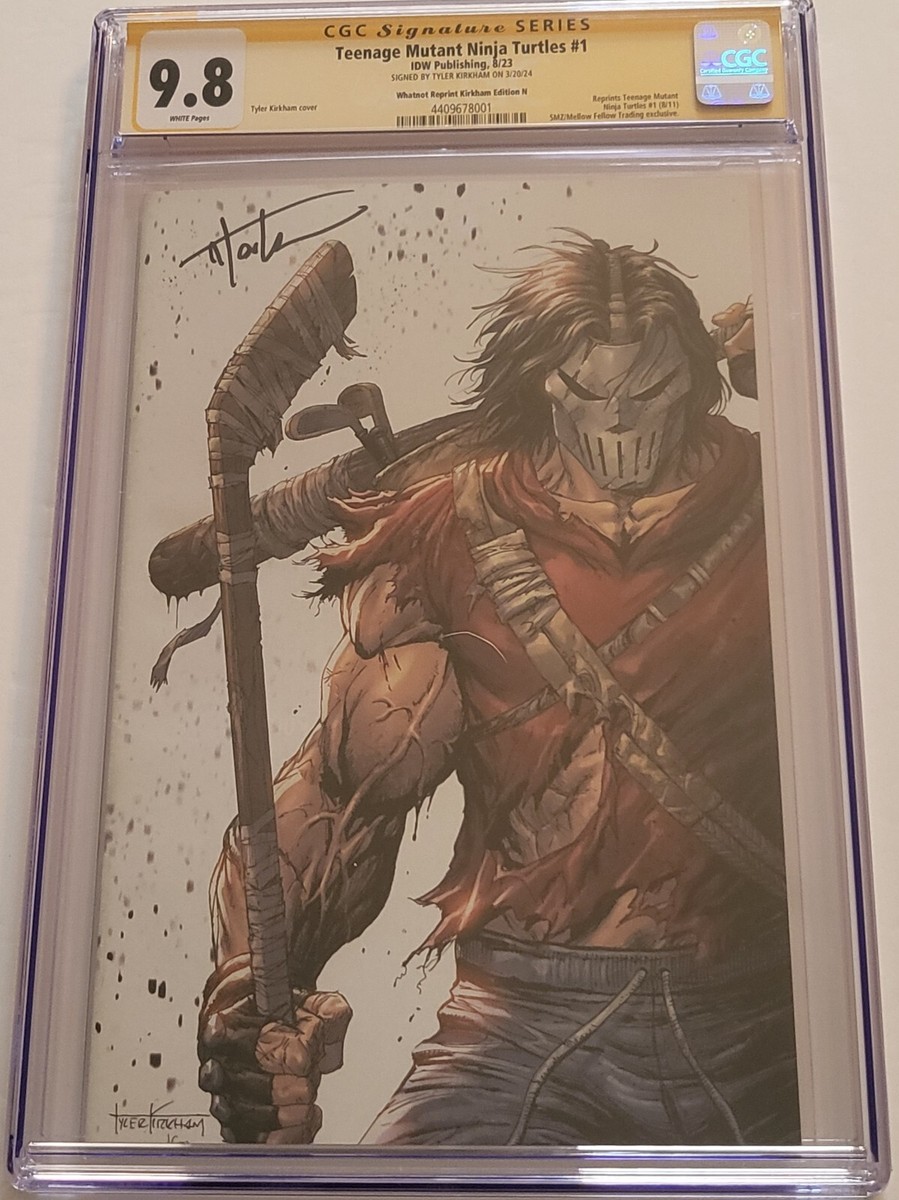 TMNT #1 NYCC Battle Damage Casey Jones Virgin Tyler Kirkham