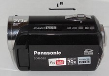 Panasonic SDR-S26 480p Black Digital Camcorder 70x Optical Zoom with SD Card