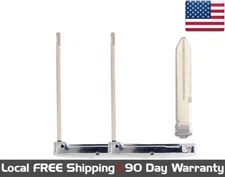 2x New Replacement Proximity Key Fob Uncut Insert Blade for Select Jeep Vehicles