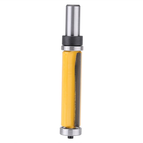 Strumento di finitura bordo punta router dritta 2-1/2 L 1/2 cuscinetti gambo - Foto 20 di 22