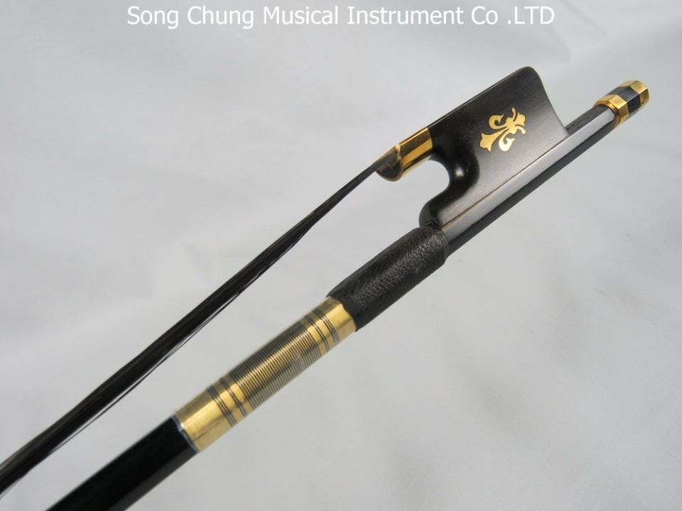 3 un. Negro de fibra de carbono Negro Negro Negro Crin violonchelo 4 4, Ronda palo d057c3 3 un. Negro de fibra de carbono Negro Negro Negro Crin violonchelo 4 4, Ronda palo d057c3