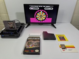 Wheel of Fortune (Nintendo NES, 1988) Tested, with box and manual